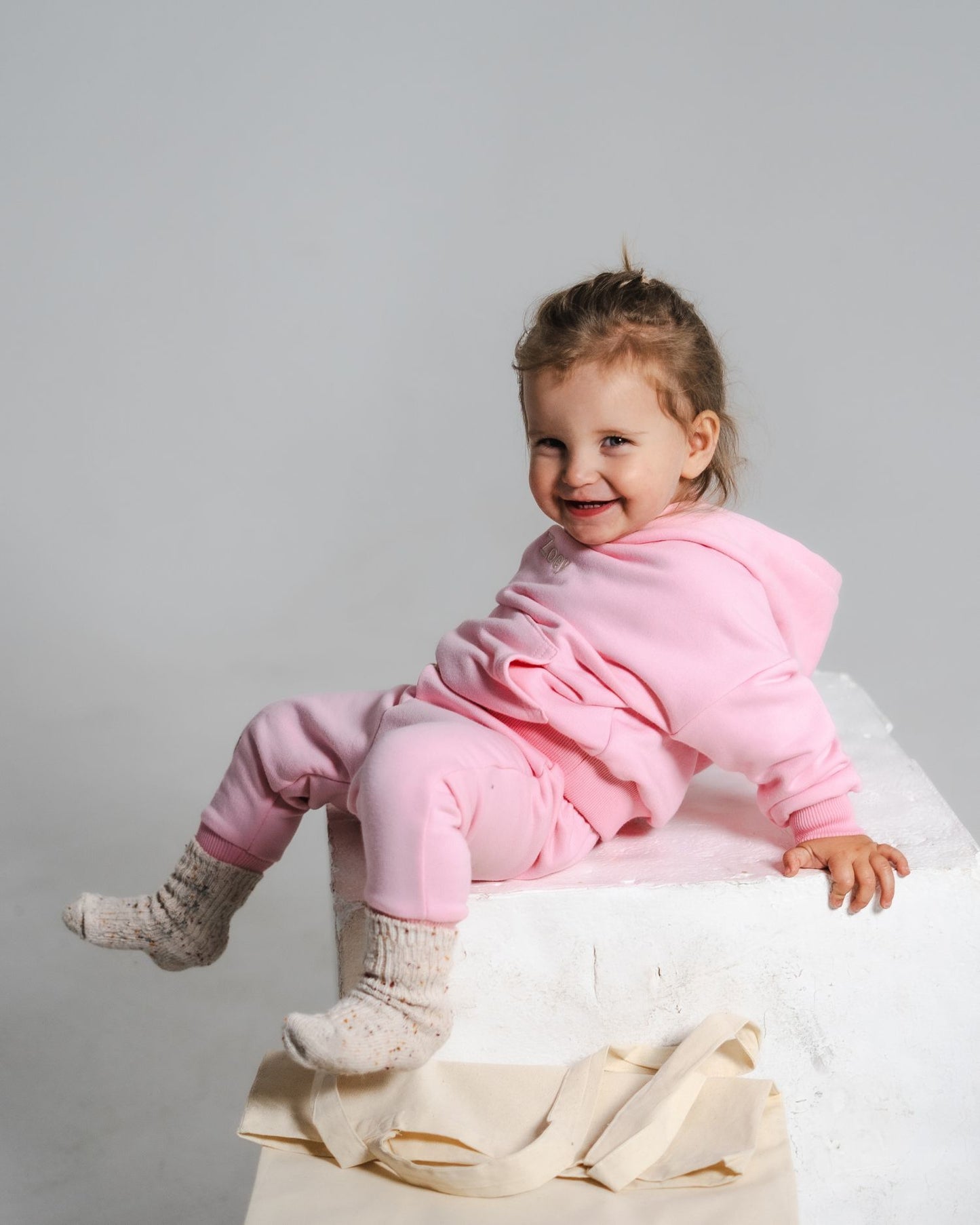 Personalized hooded set - Pink