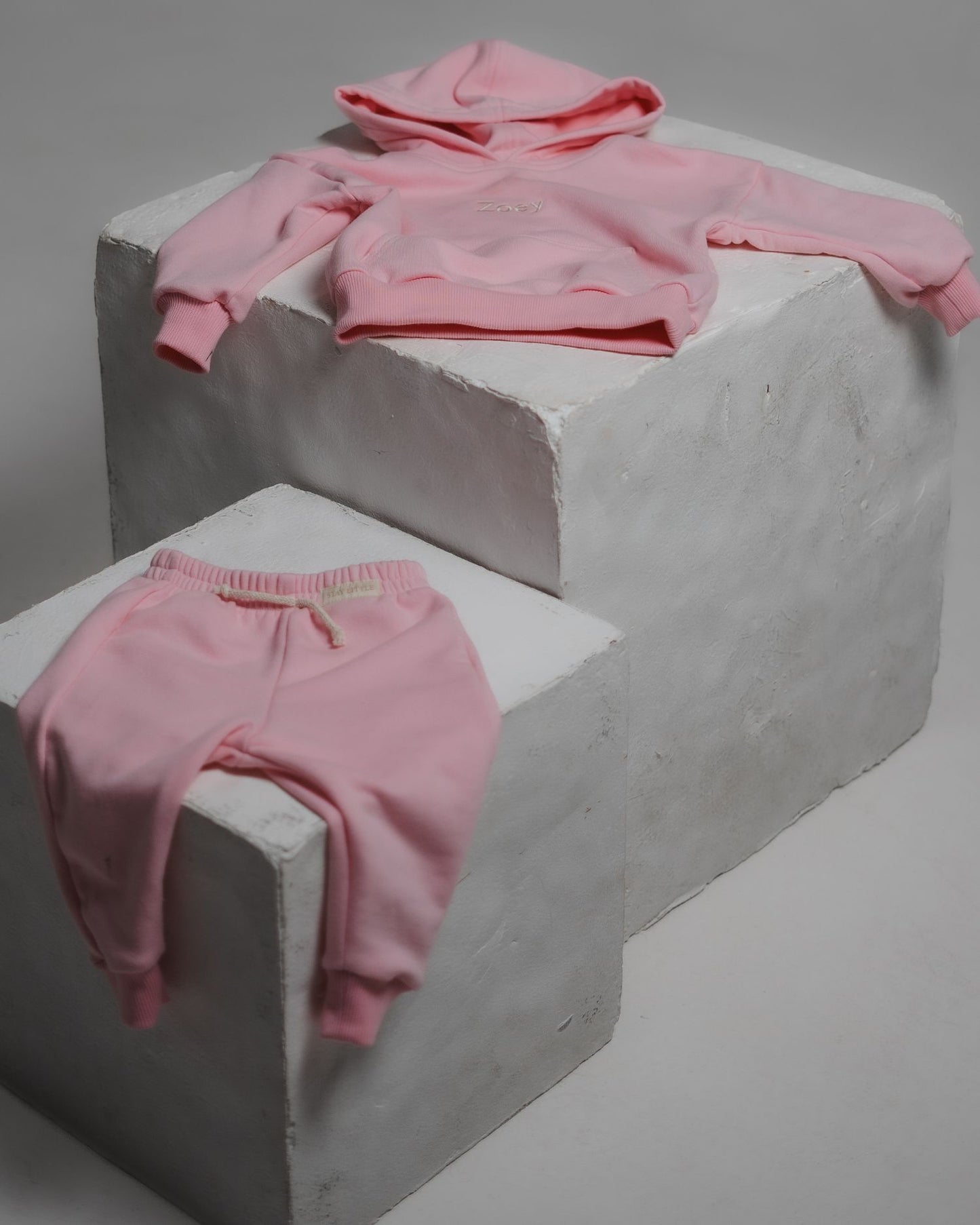 Personalized hooded set - Pink