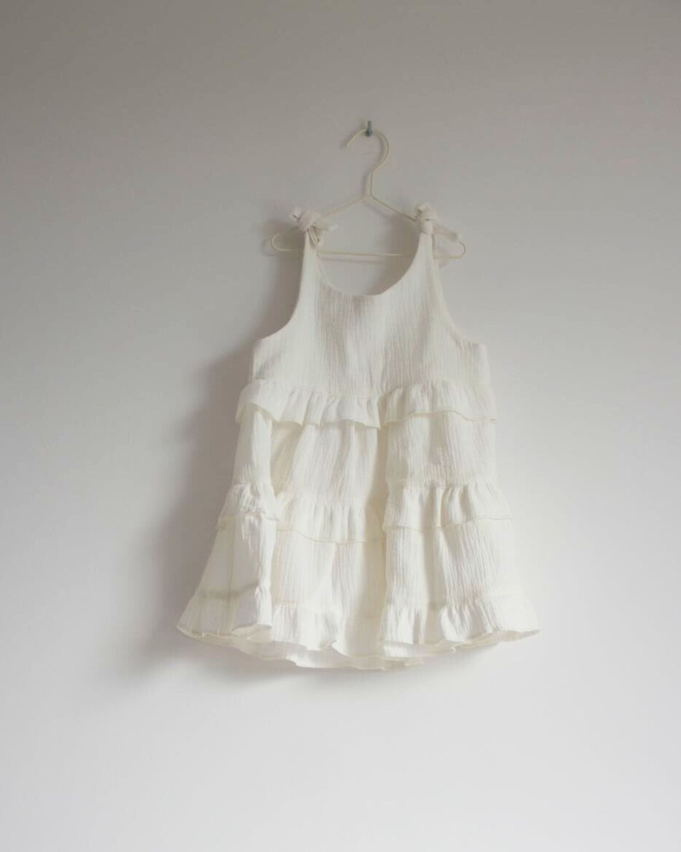 Organic muslin dress