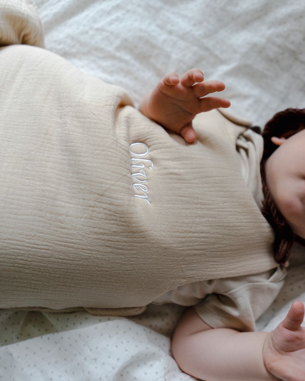 Muslin sleeping bag - Beige