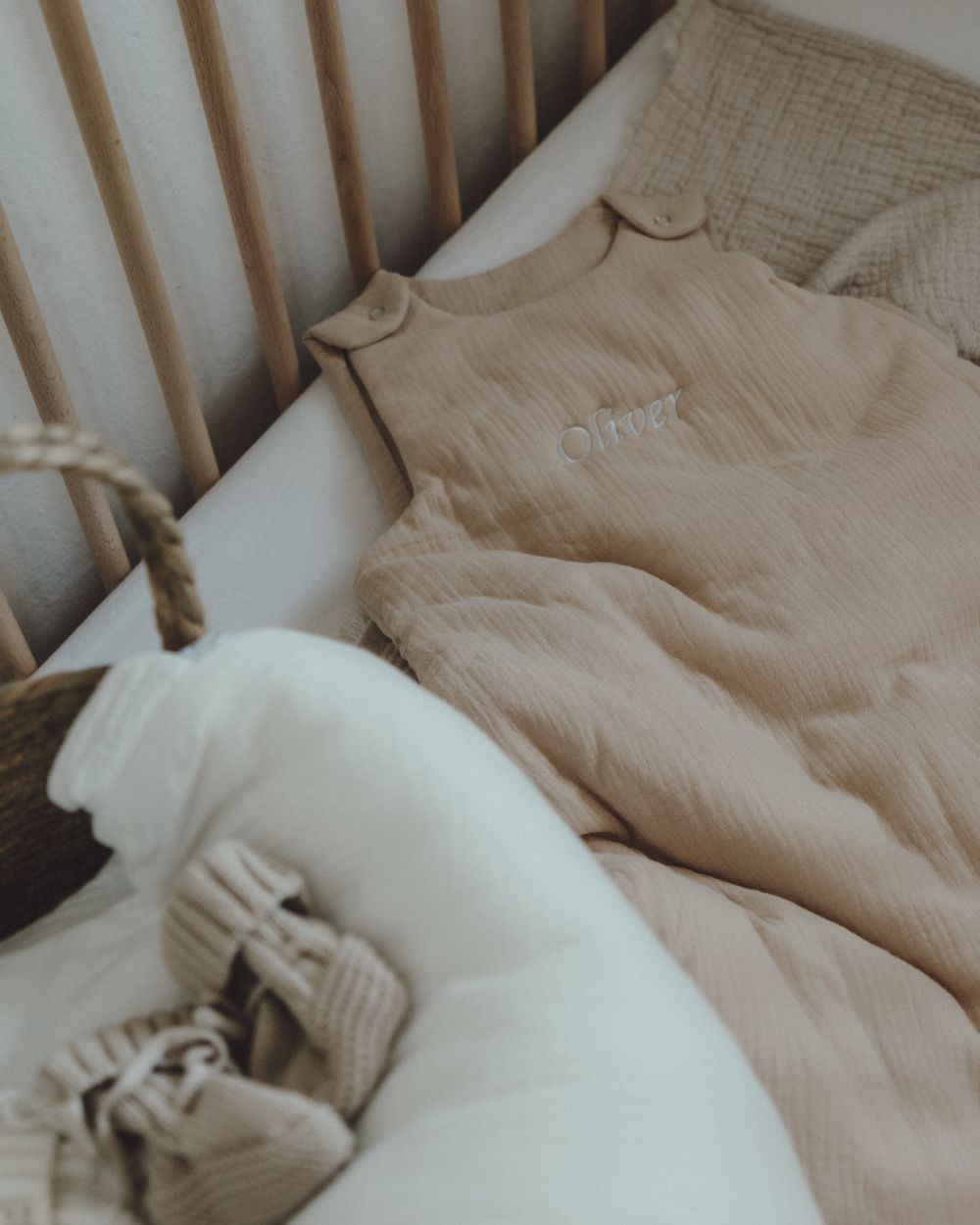 Muslin sleeping bag - Beige