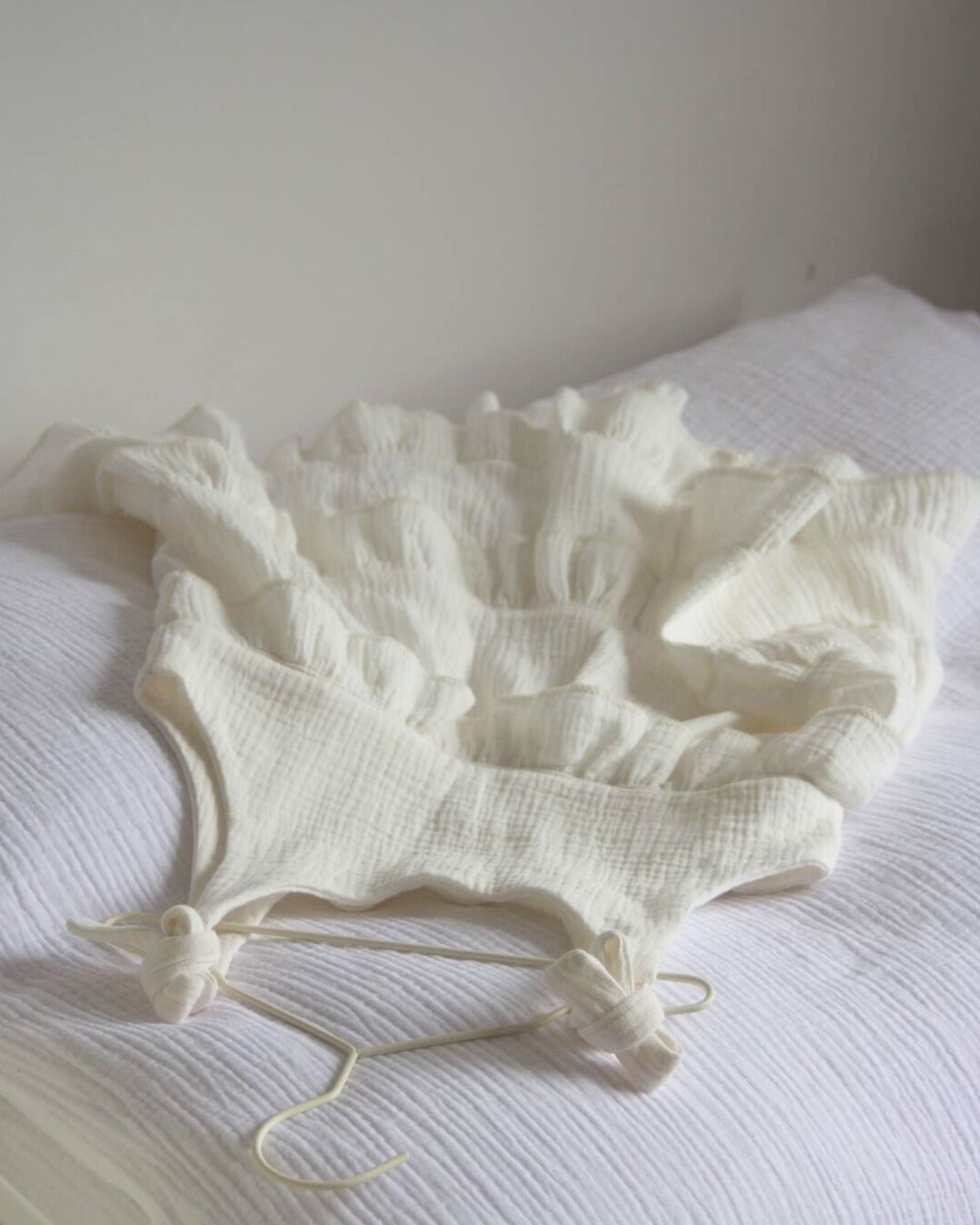 Organic muslin dress