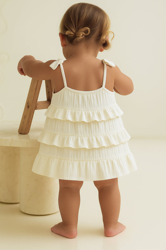 Organic muslin dress