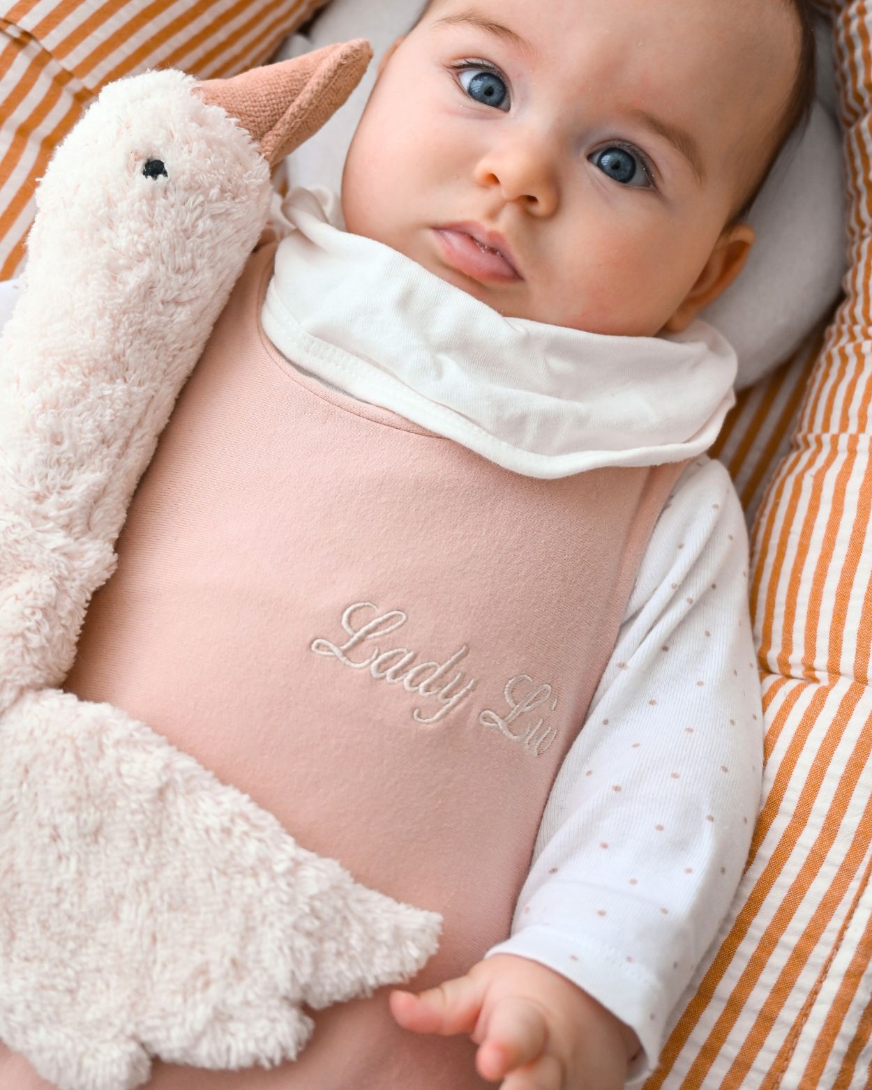 Personalized romper - Marshmallow