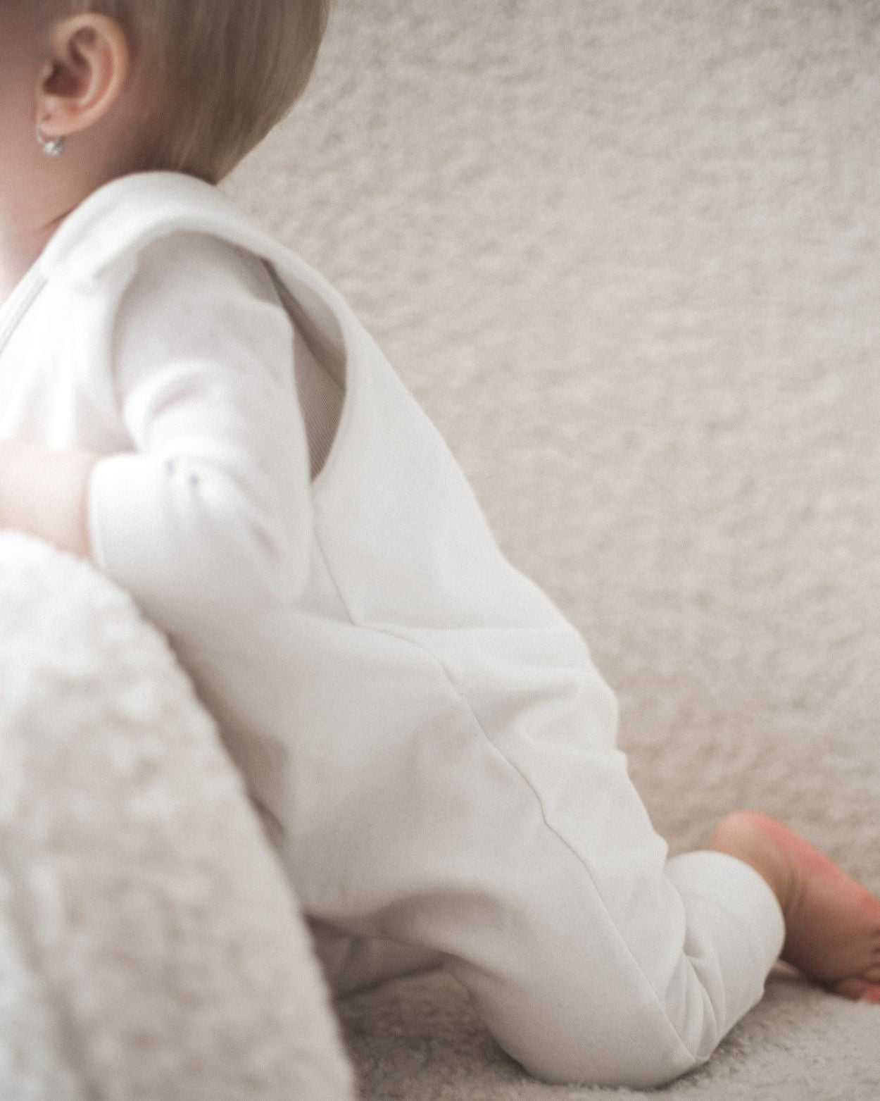 Personalized romper - Cream