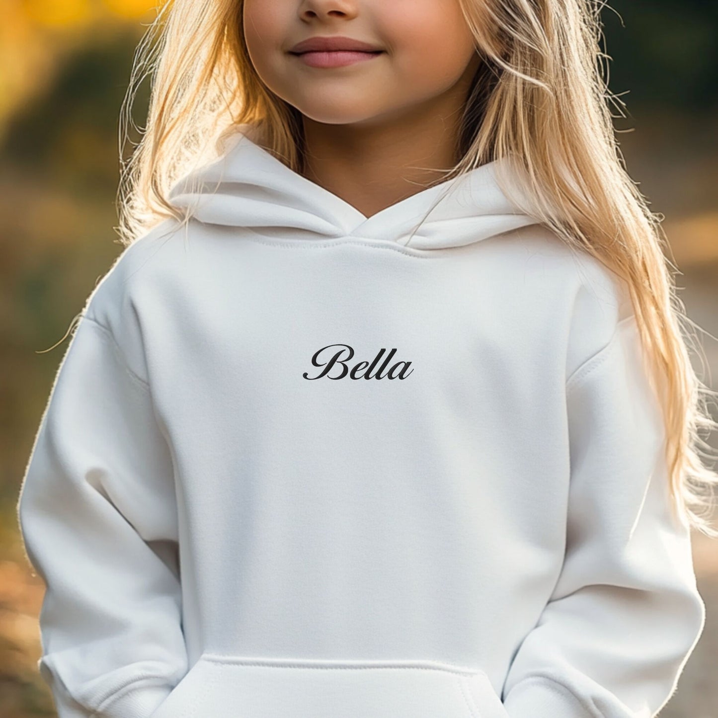 Personalizovaná mikina s kapucí - Smetana