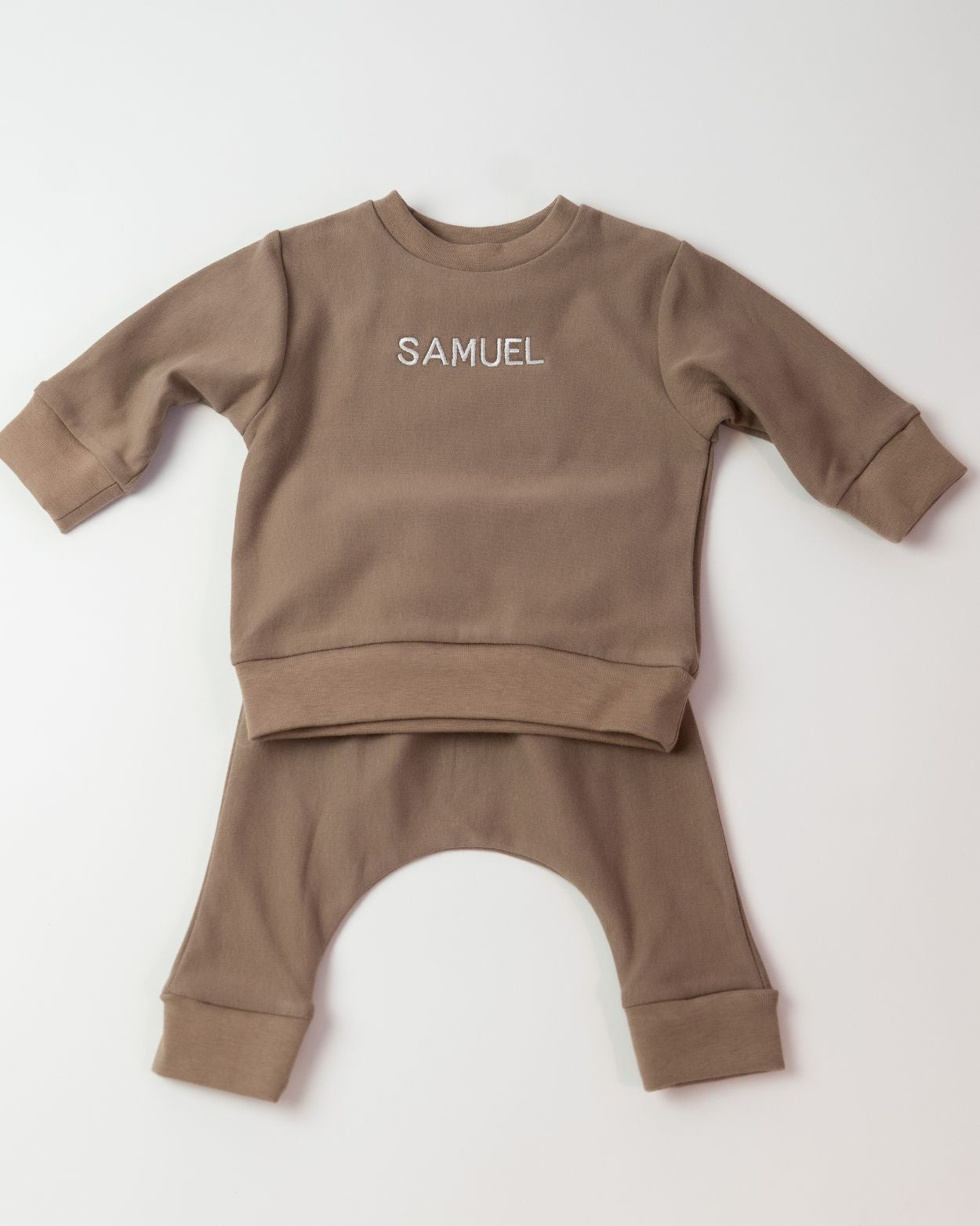 Personalised tracksuit - Cocoa