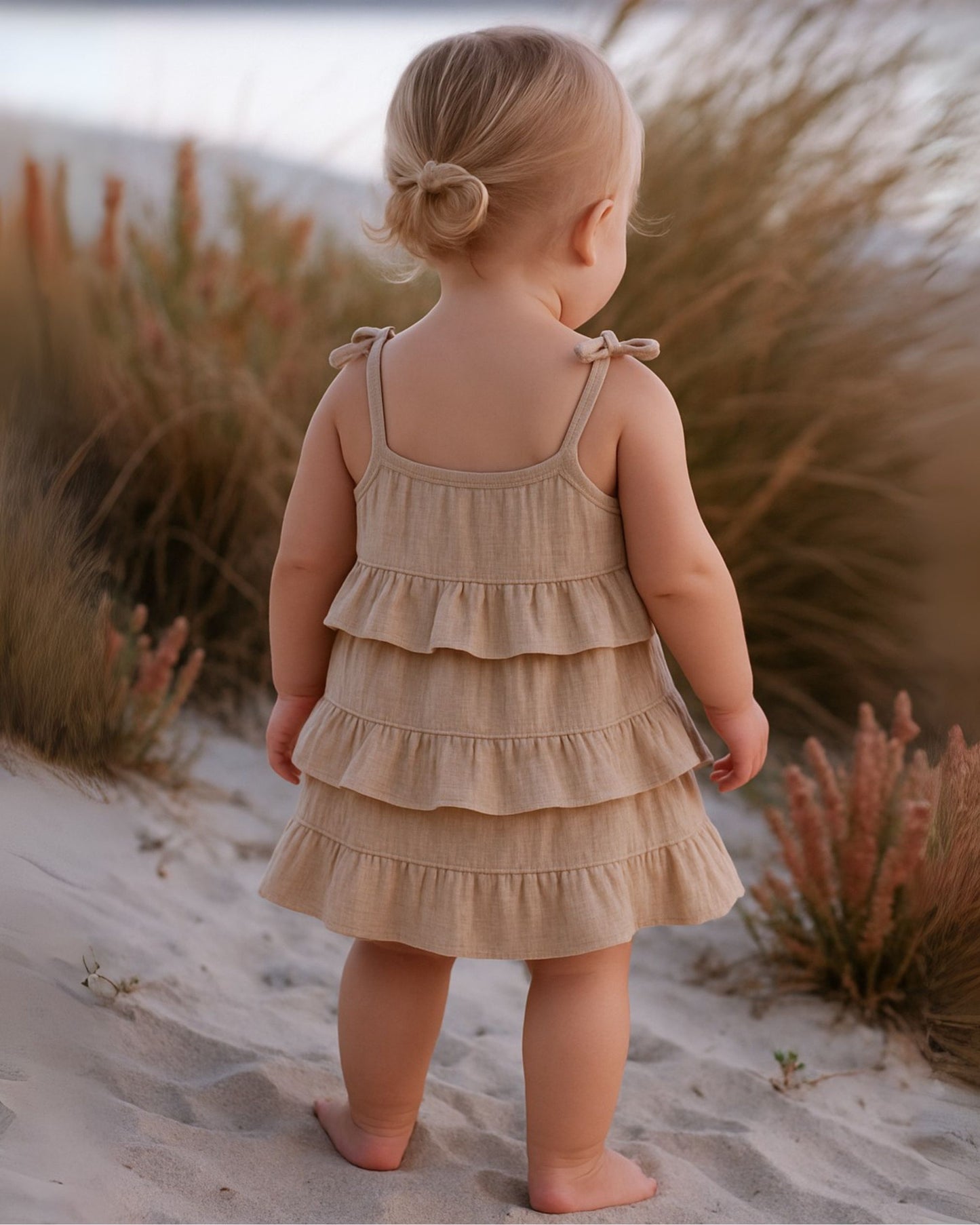 Organic muslin dress