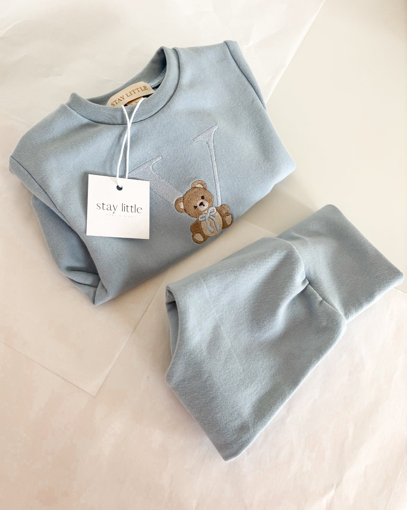 Personalised tracksuit - Baby blue