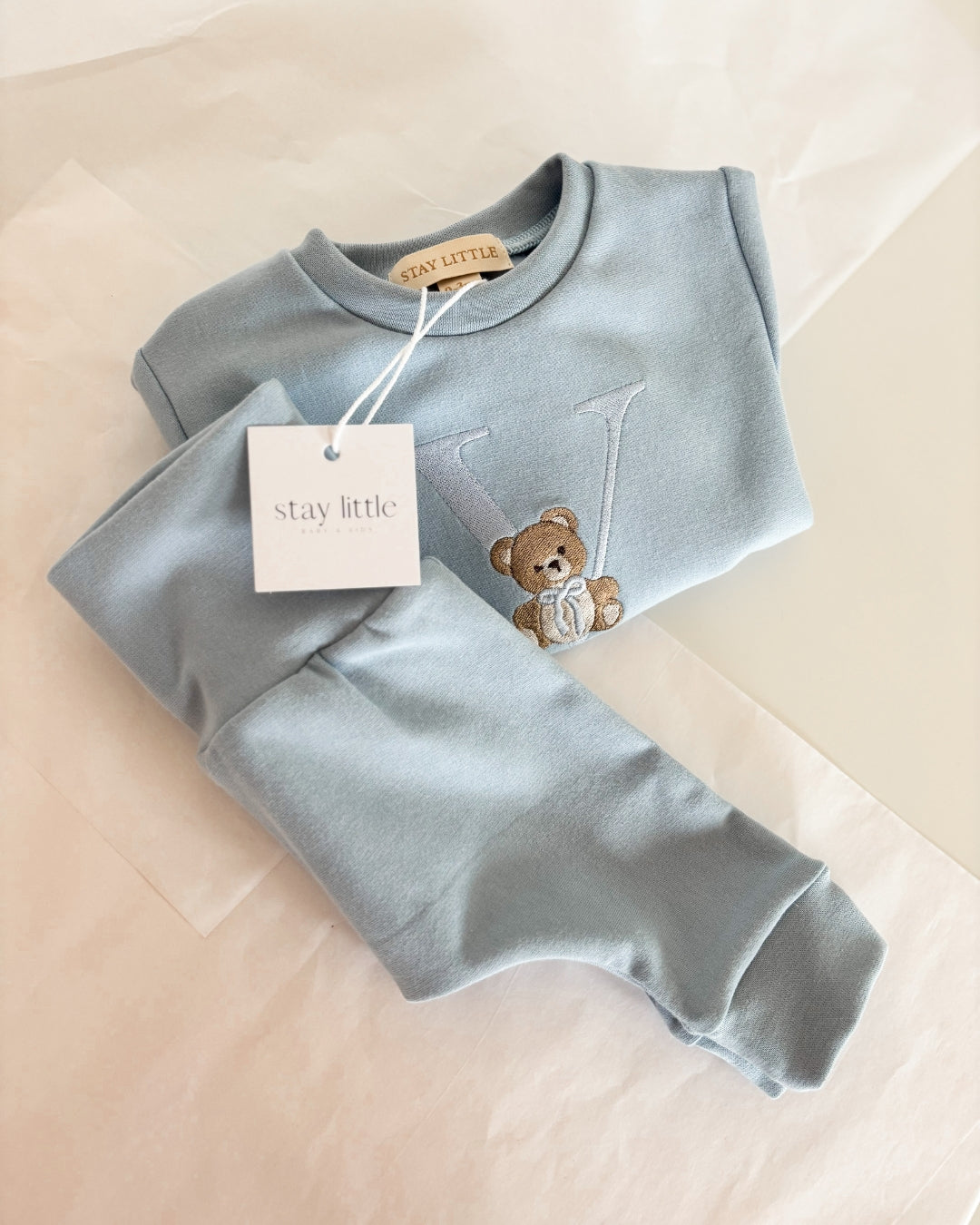 Personalised tracksuit - Baby blue