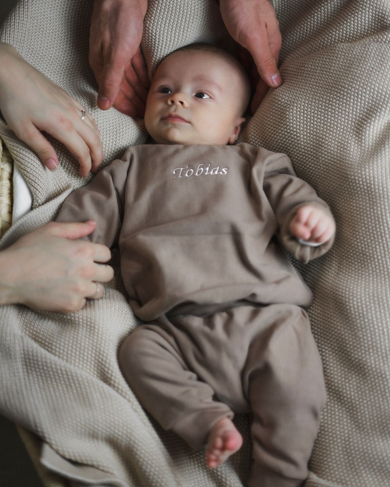 Personalised tracksuit - Cocoa