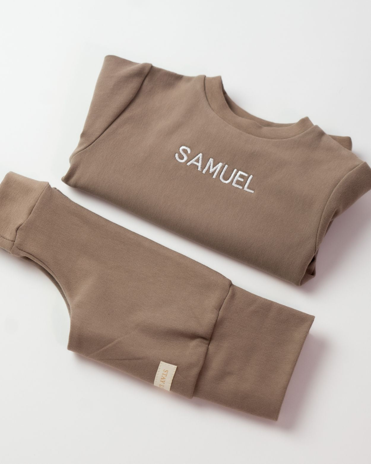 Personalised tracksuit - Cocoa