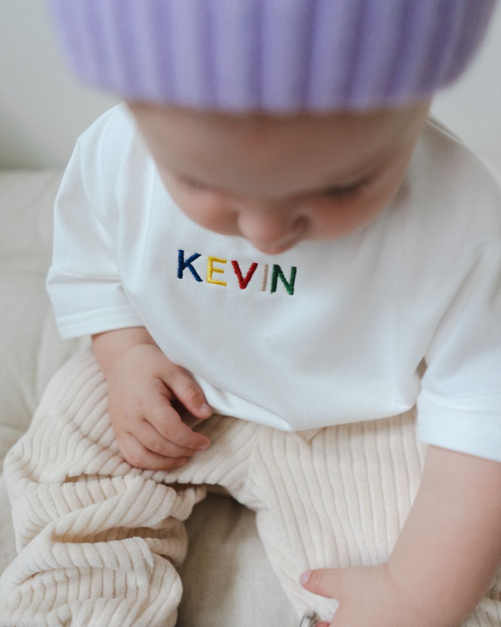 Personalized T-shirt - Cream