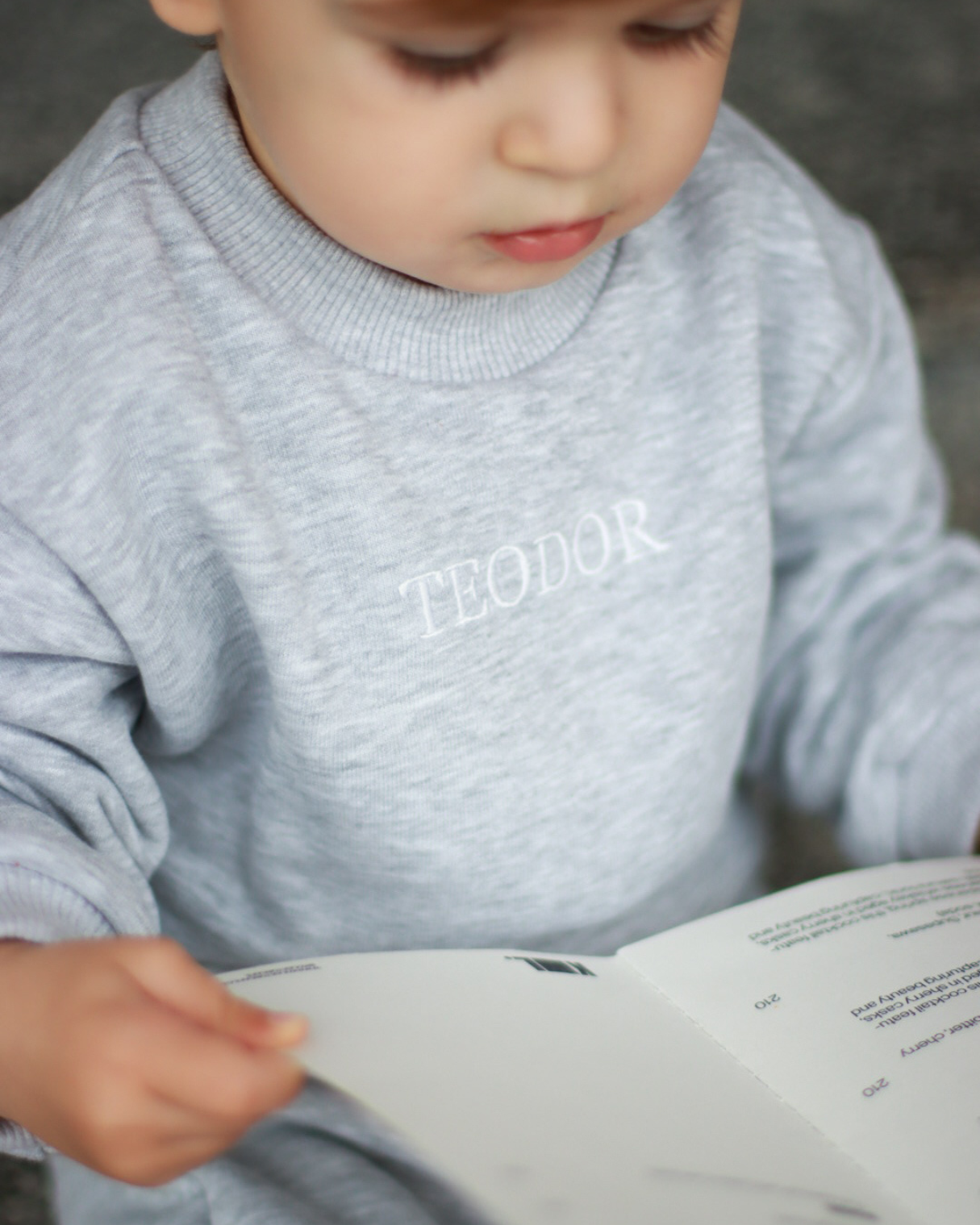Personalized tracksuit Basic - Gray