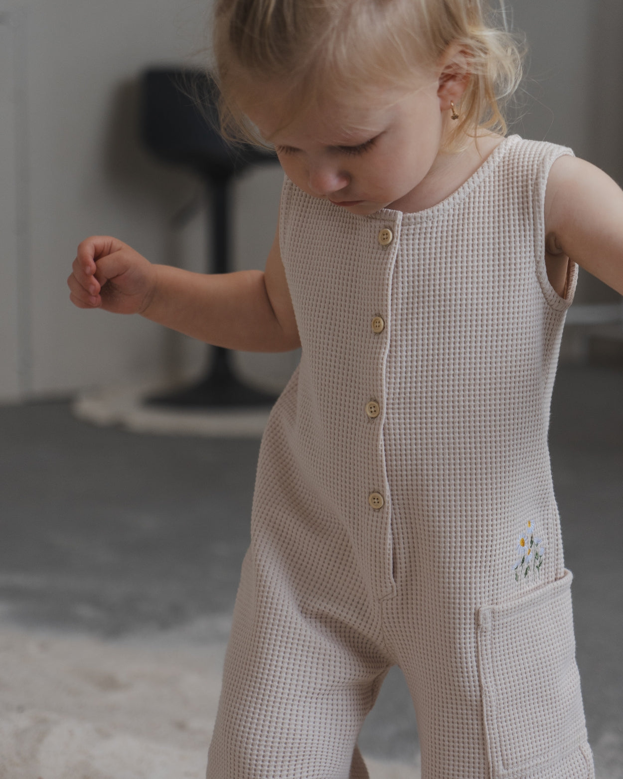 Overall Waffle - Peanut butter