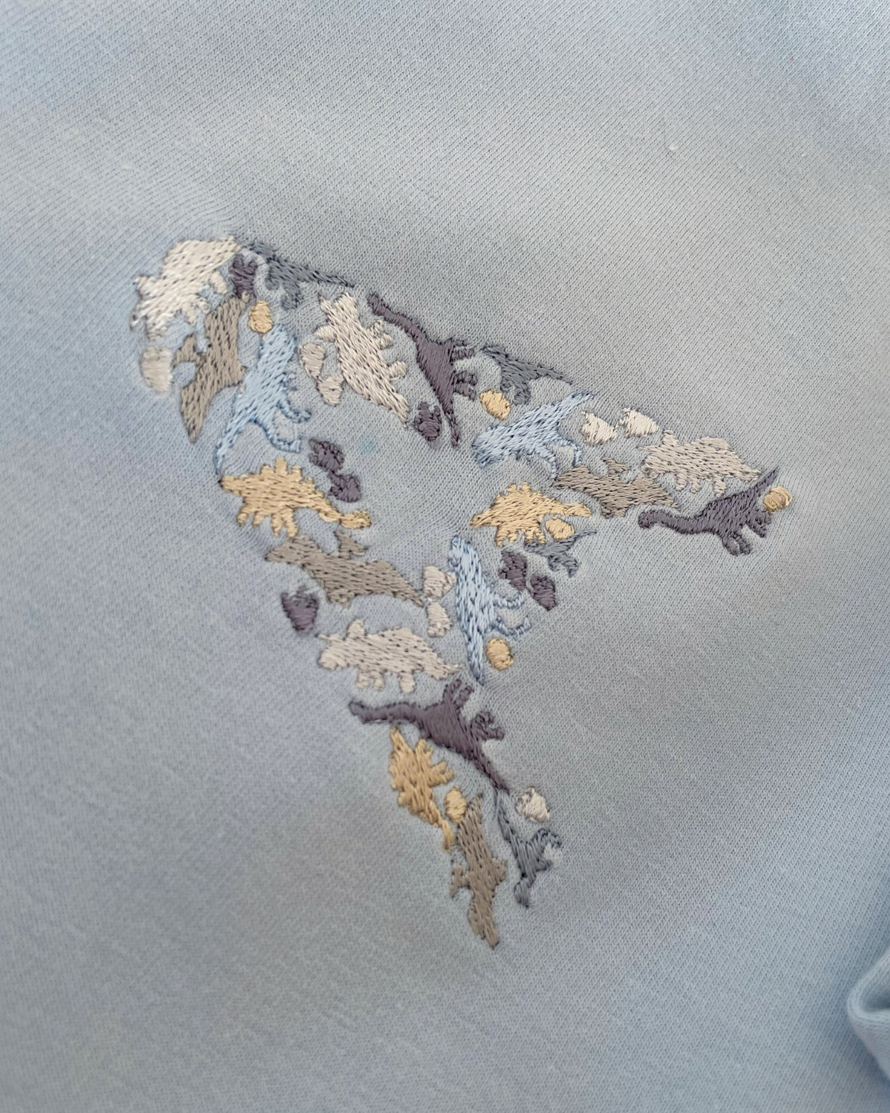 Personalized romper - Baby blue