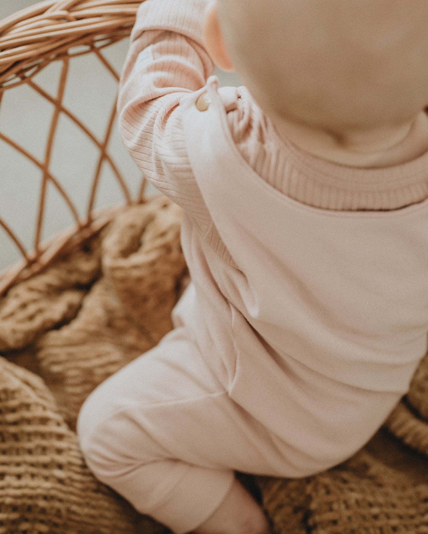 Personalized romper - Marshmallow