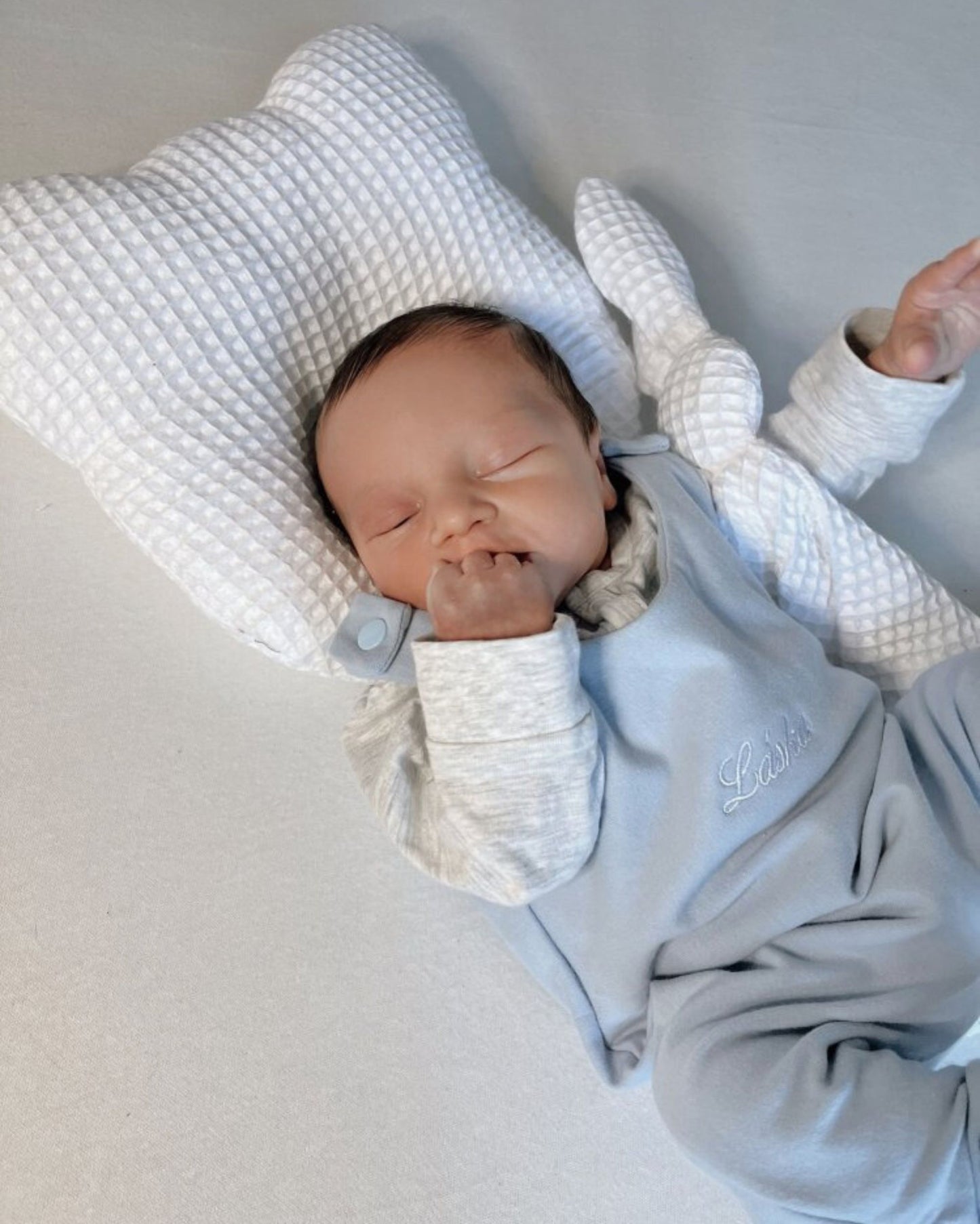 Personalized romper - Baby blue