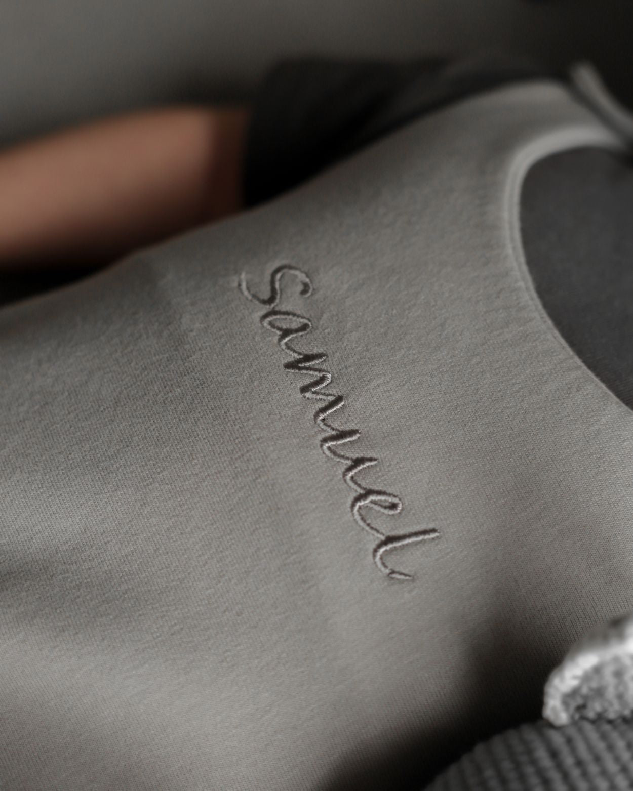 Personalized romper - Antracit