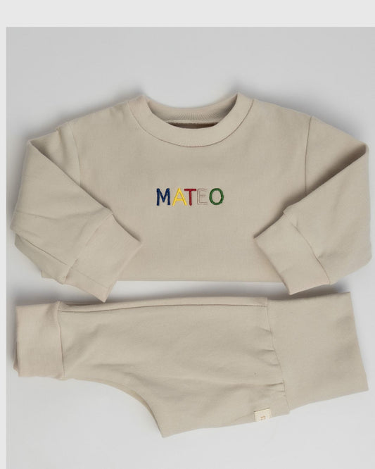 Personalized tracksuit - Peanut butter