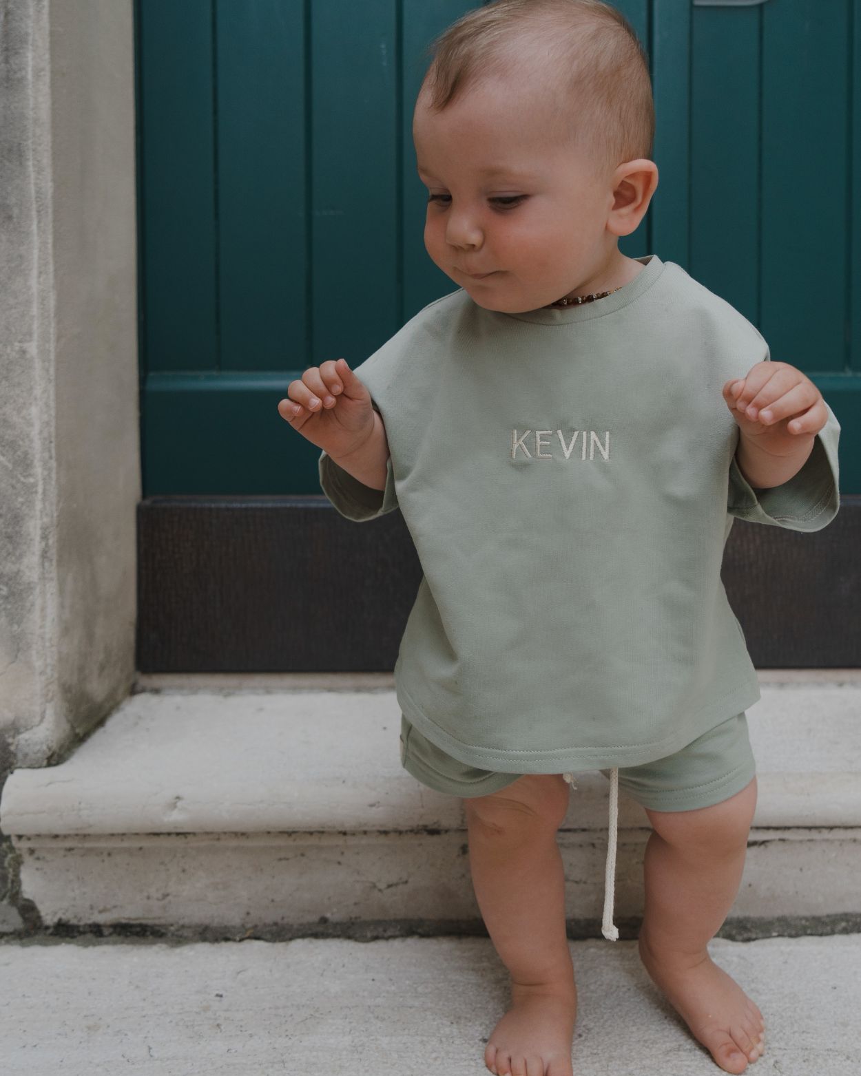 Personalizované triko s kraťasy - Mint