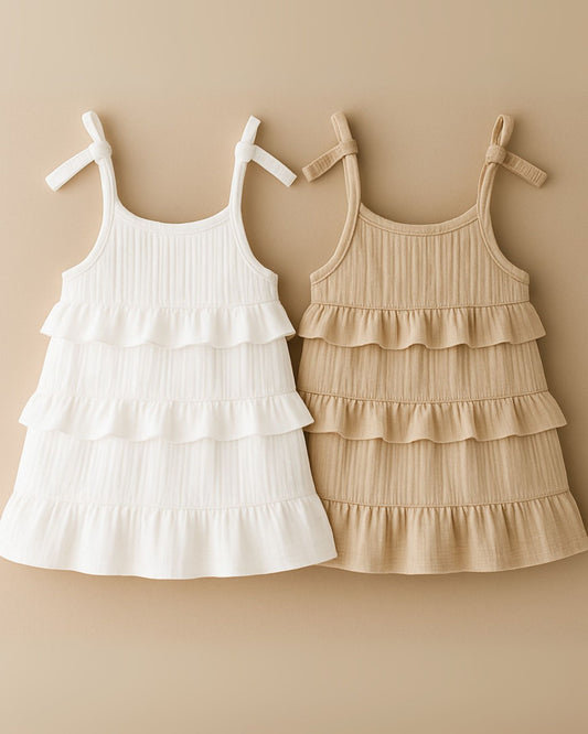 Organic muslin dress