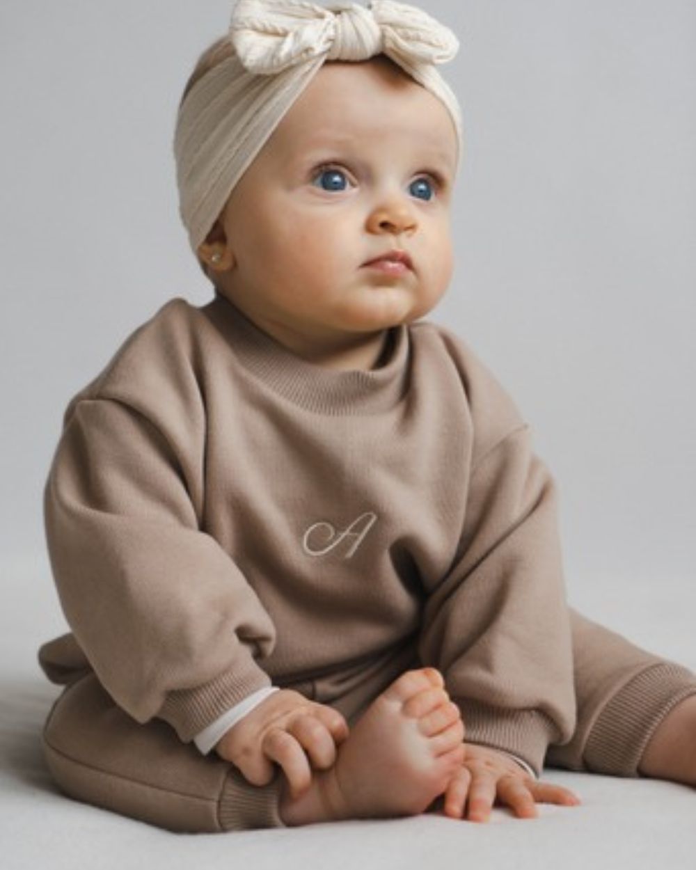 Personalized tracksuit Basic - Latte