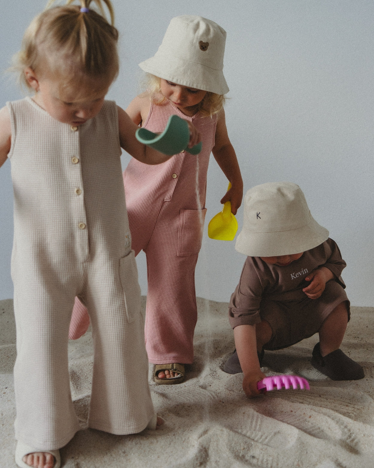 Overall Waffle - Marshmallow