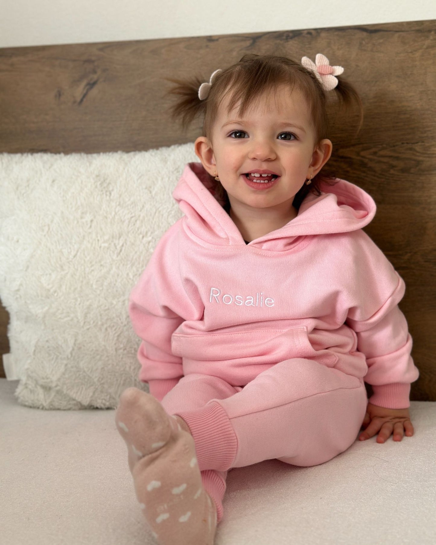 Personalized hooded set - Pink