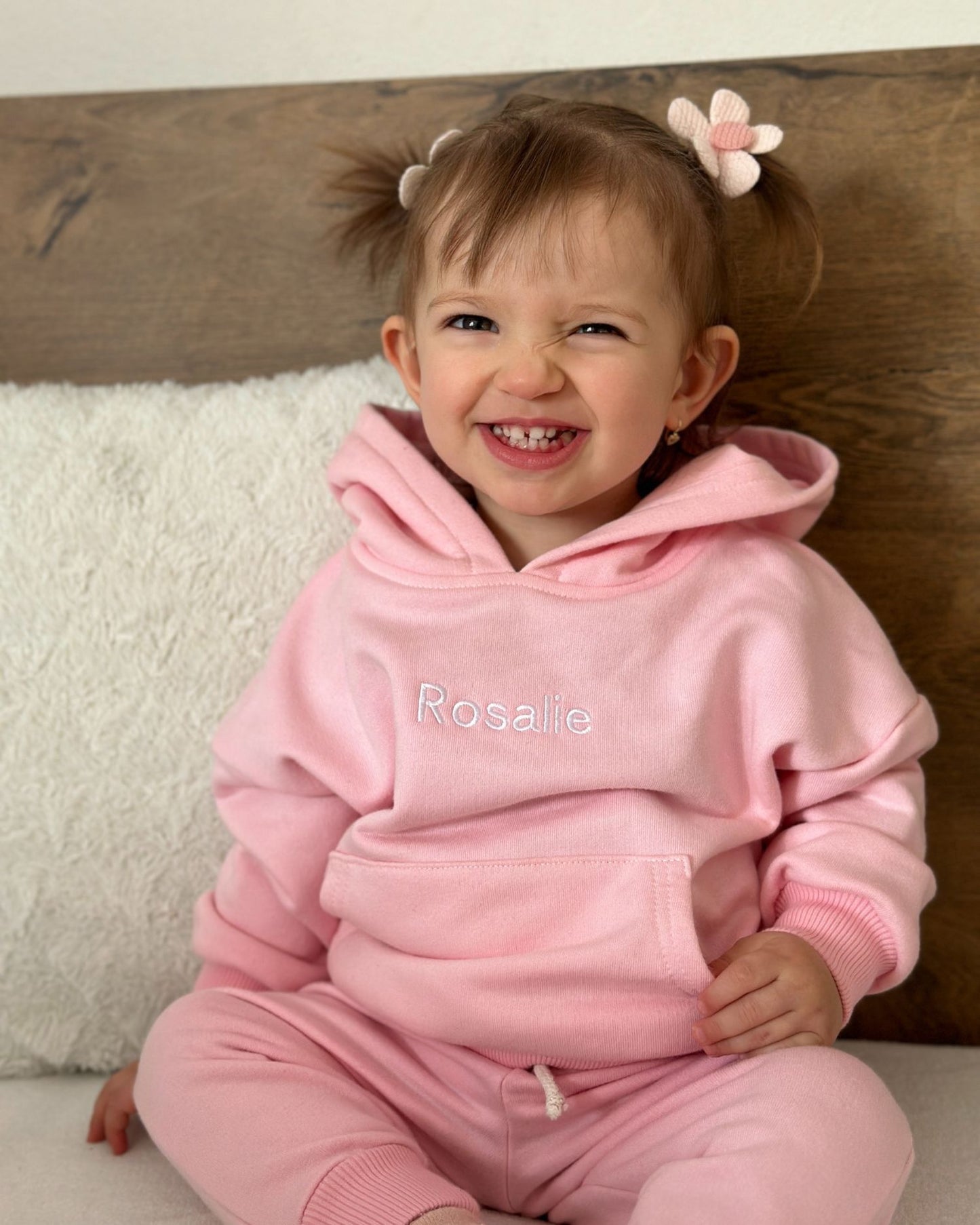 Personalized hooded set - Pink