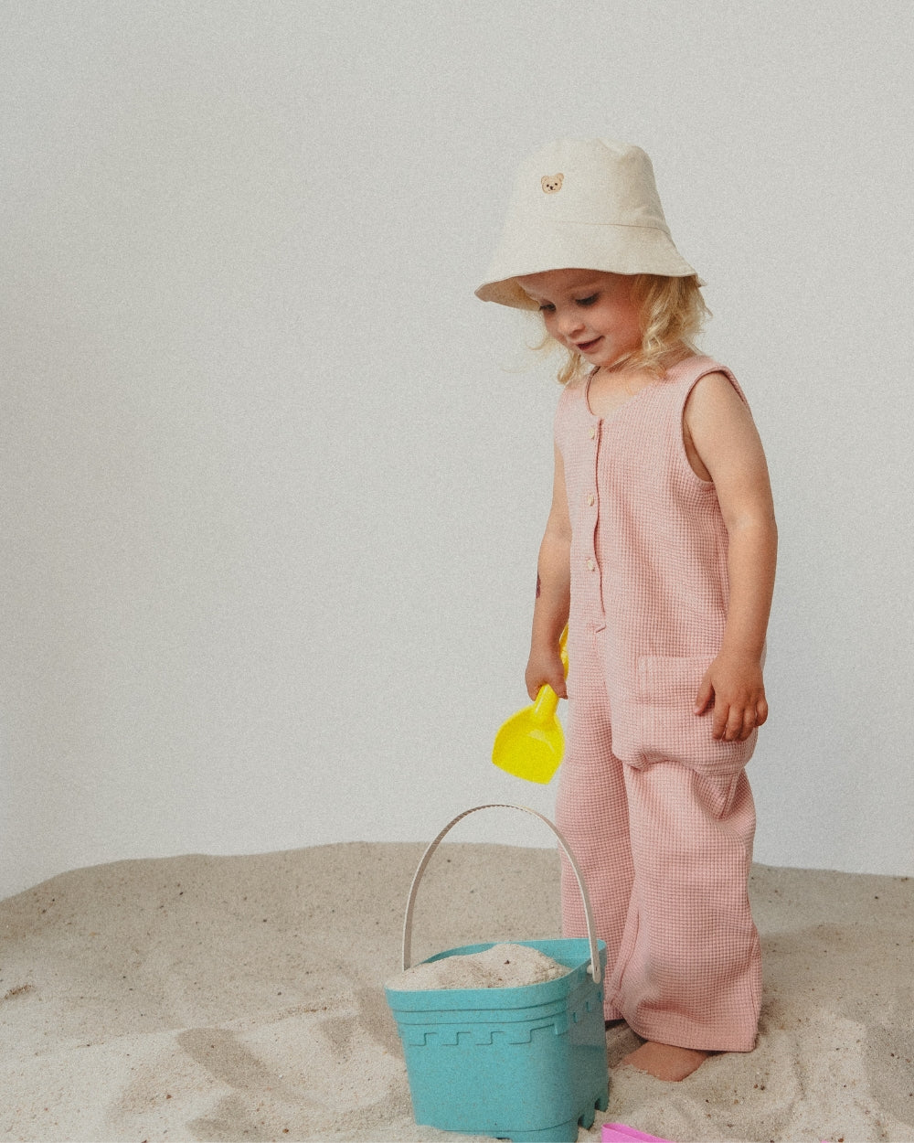 Overall Waffle - Marshmallow