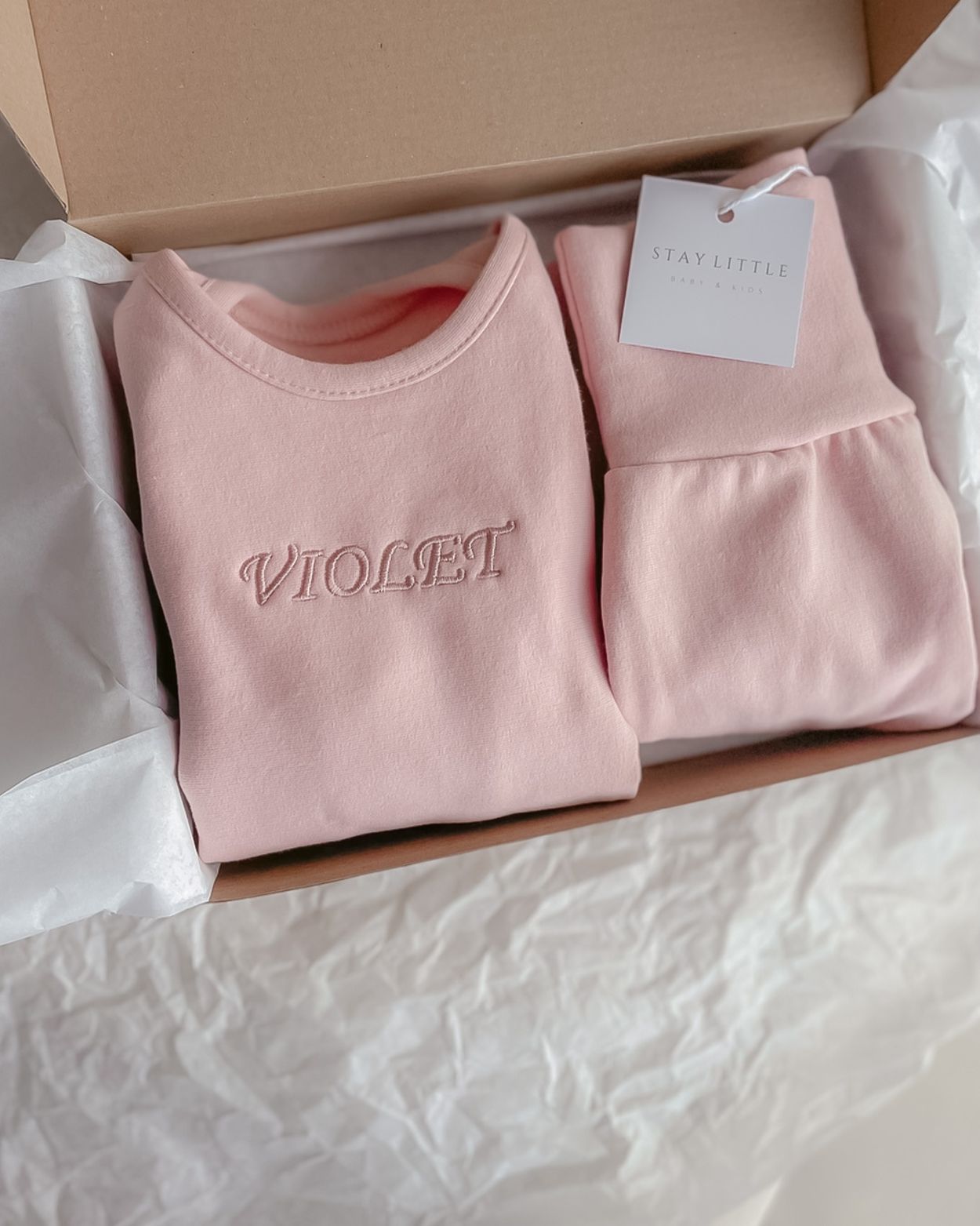 Personalised tracksuit - Marshmallow