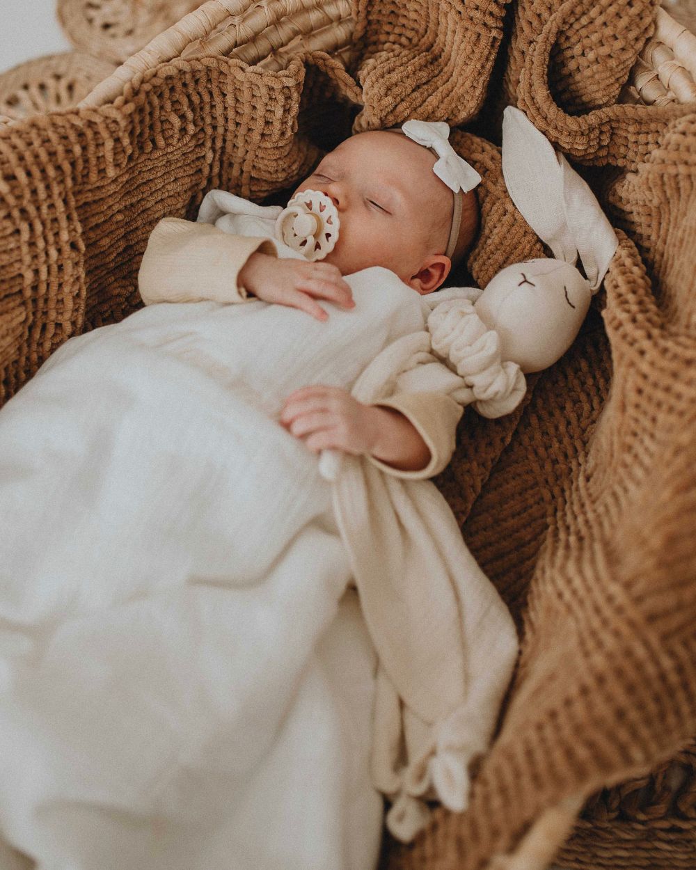 Muslin Sleeping Bag - Cream