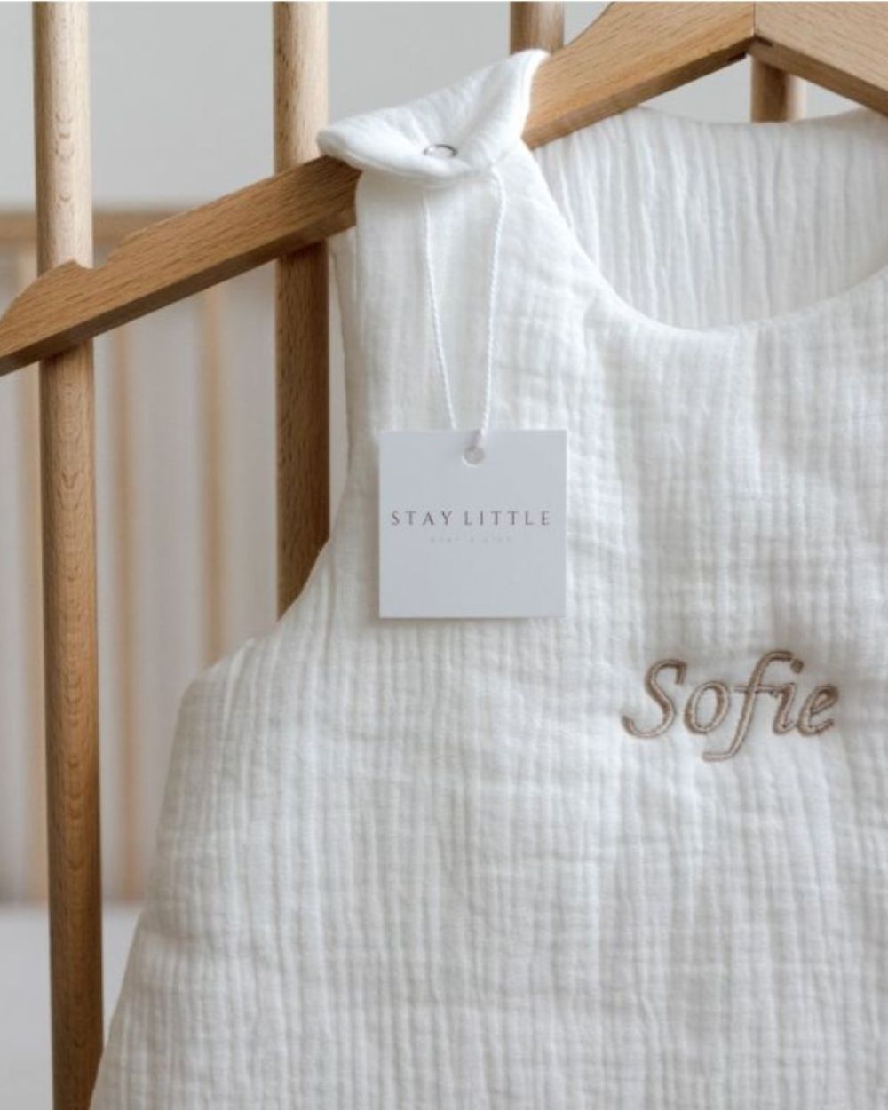 Muslin Sleeping Bag - Cream