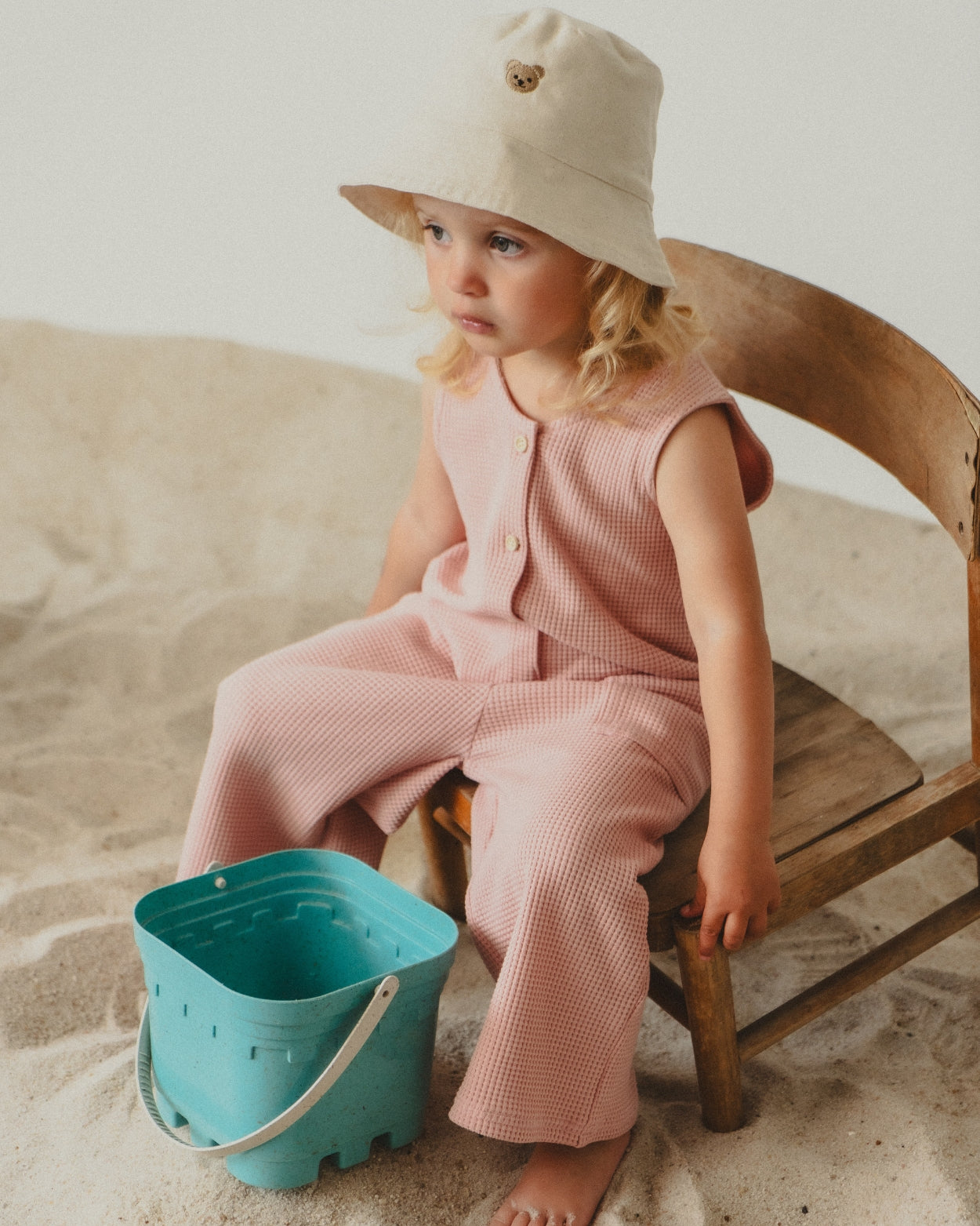 Overall Waffle - Marshmallow