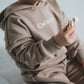 Personalized hooded set - Latte