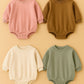 Personalized baby sweatshirt bodysuits