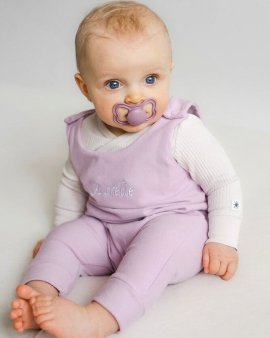 Personalized romper - Lavender