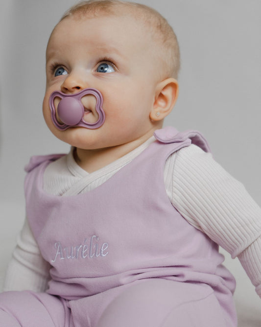 Personalized romper - Lavender