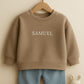 Personalized sweatshirt - Latte