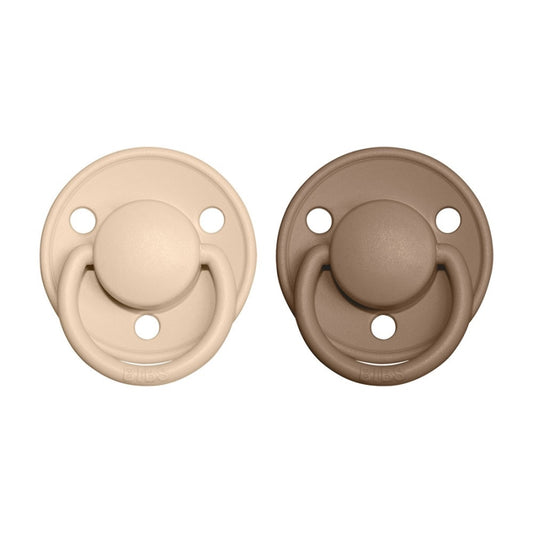 BIBS De Lux Vanilla / Dark Oak