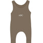 Personalized romper - Cocoa