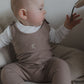 Personalized romper - Cocoa