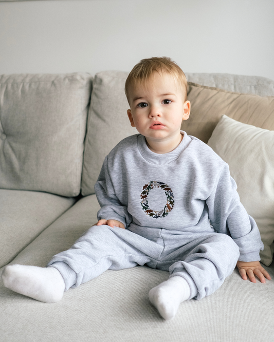 Personalized tracksuit Basic - Gray