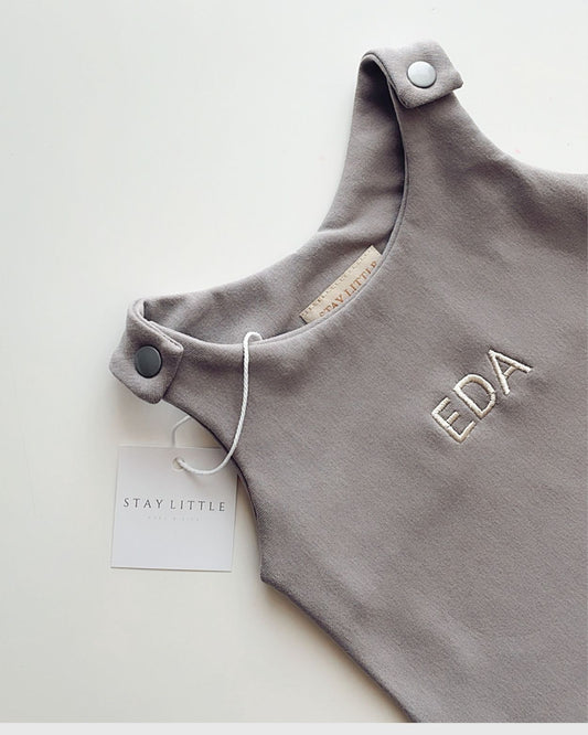 Personalized romper - Antracit